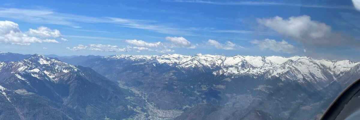 Flugwegposition um 10:20:27: Aufgenommen in der Nähe von 38070 Stenico, Autonome Provinz Trient, Italien in 2749 Meter
